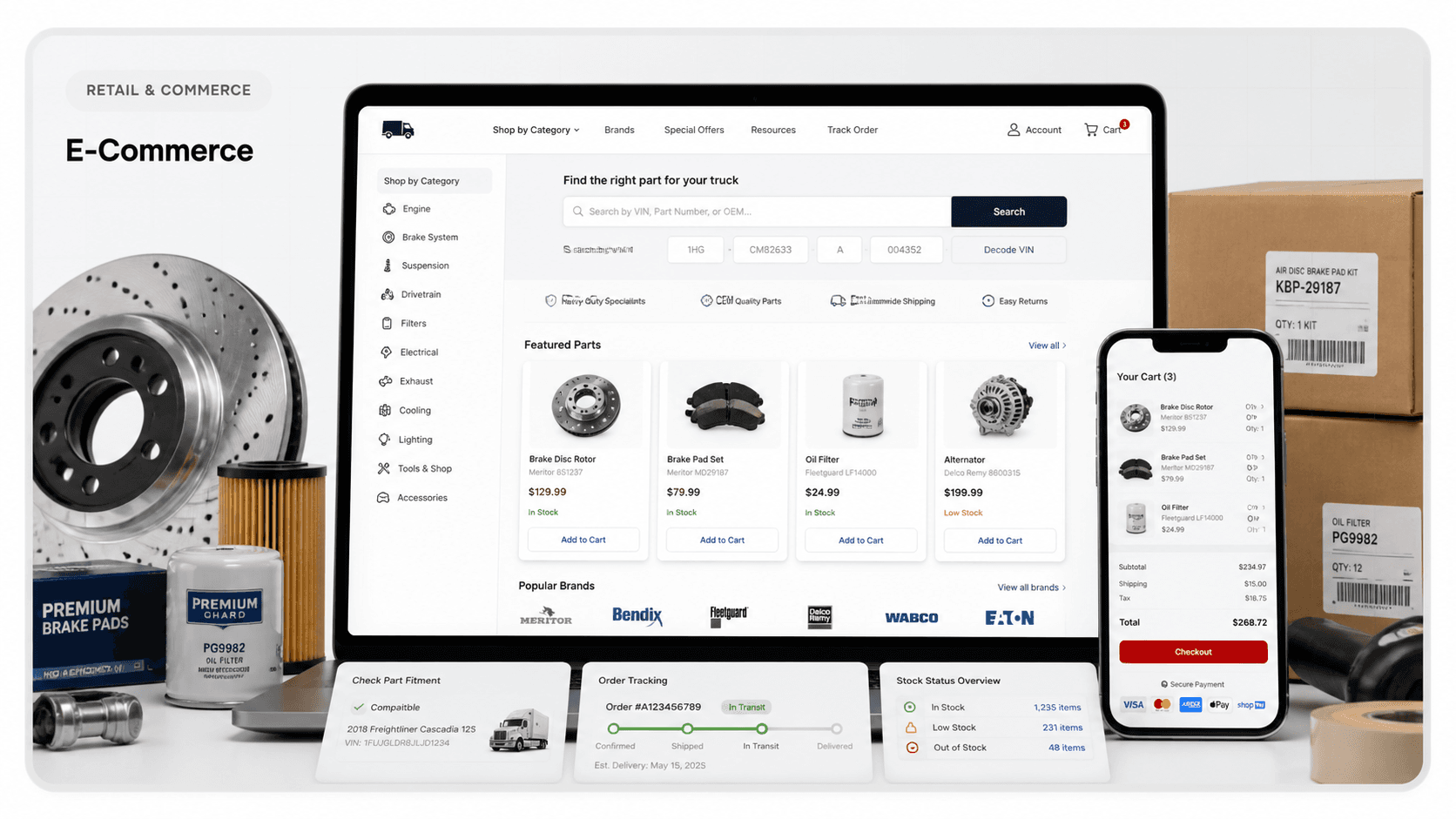 E-Commerce project preview