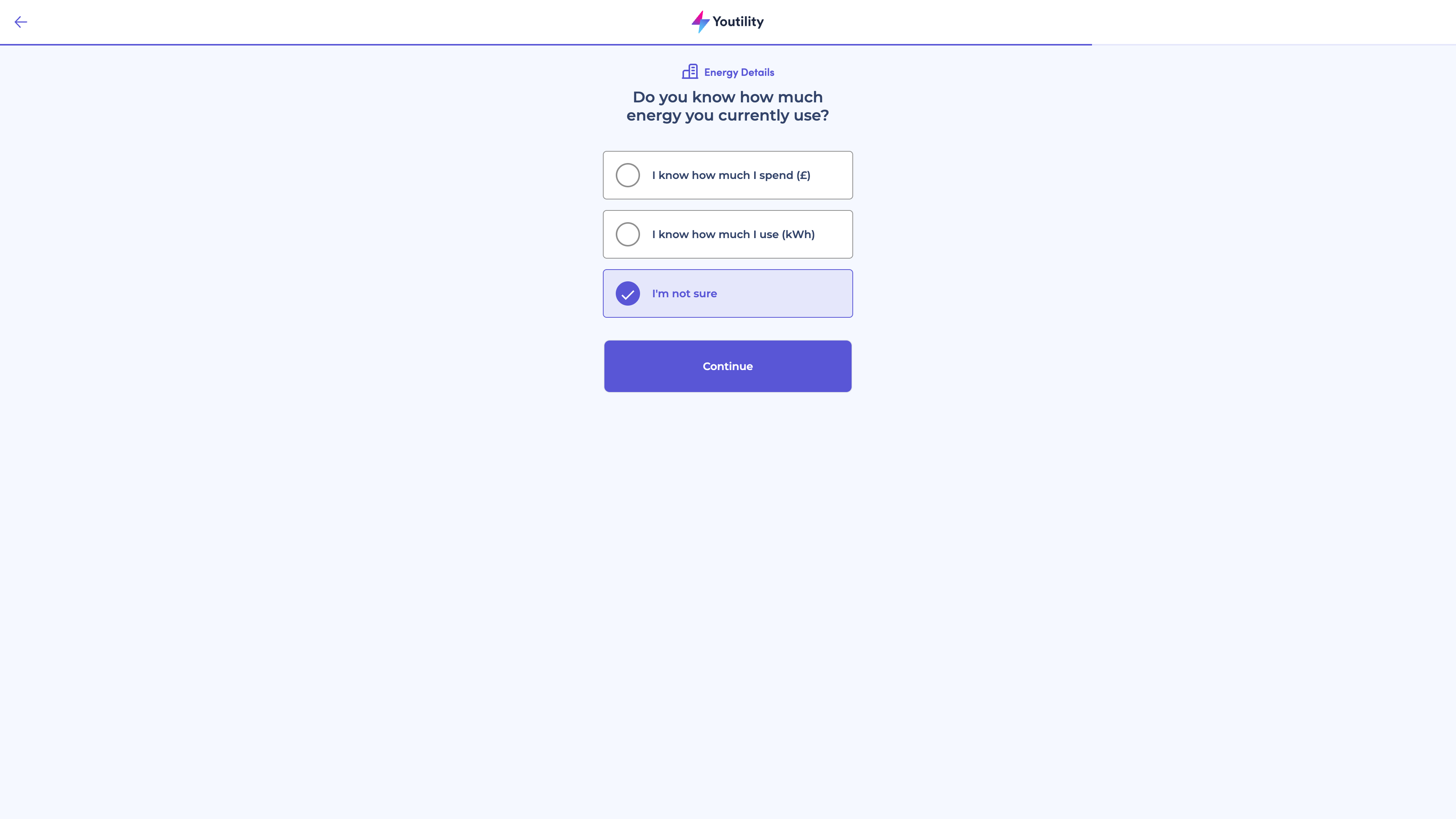 Available consumption information